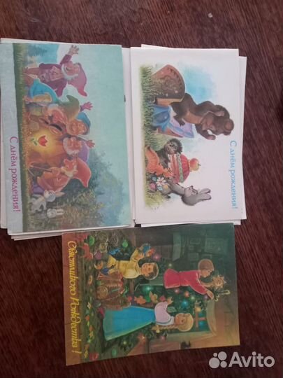 Открытки Зарубина и других,есть редкие
