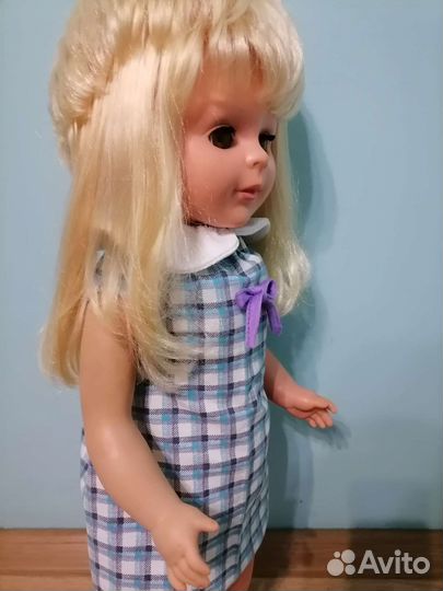 Немецкая кукла ГДР 60см