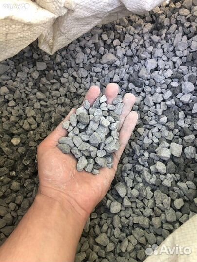 Щебень в мешках