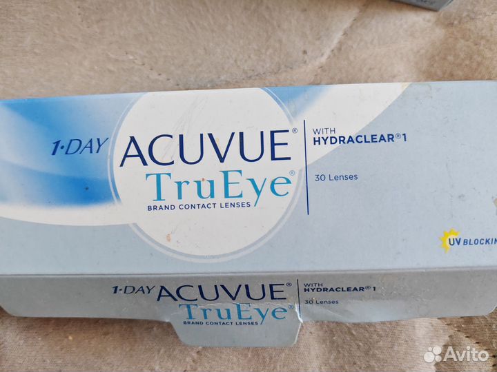 Линзы Acuvue TruEye 1 day - 1.75 / 8.5