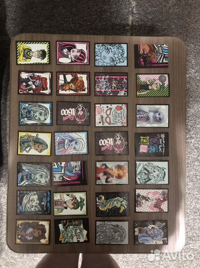 Наклейки для Журнала Панини Школа Монстров 2013