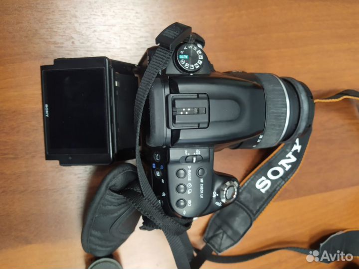 Зеркальный фотоаппарат sony dslr-A500 + объектив