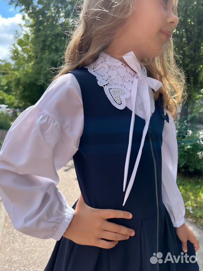 Блузка школьная