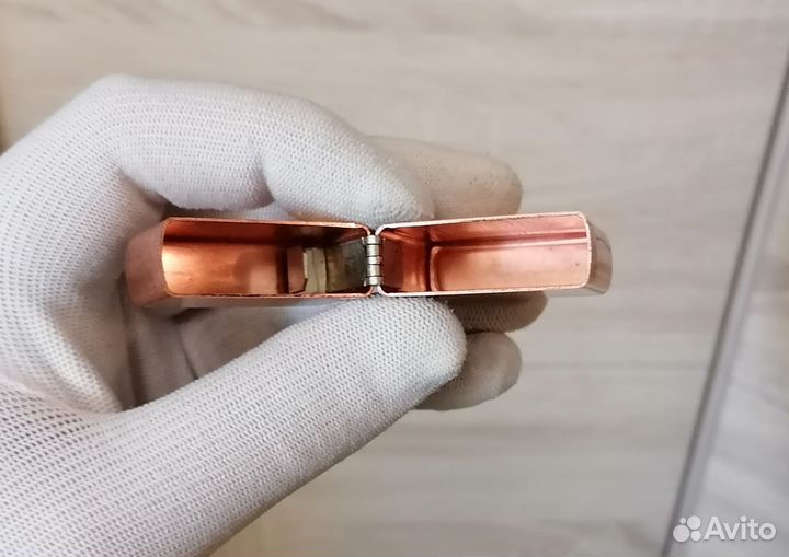 Зажигалка бензиновая/Медь/Copper