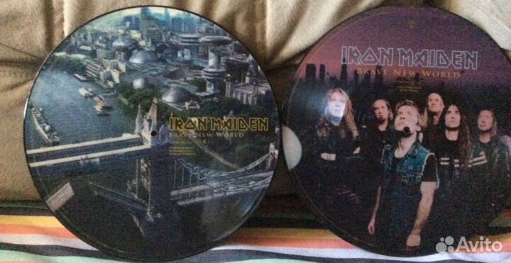 Iron Maiden Picture disc,Evanescence lp