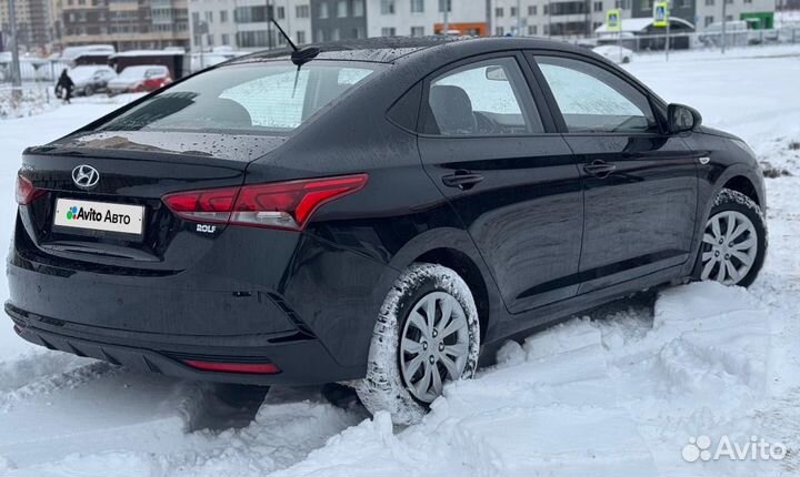 Hyundai Solaris 1.4 AT, 2020, 121 500 км