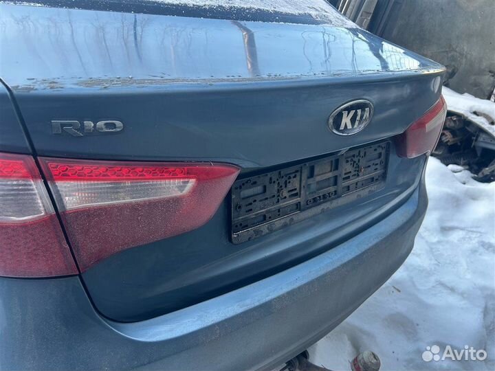 Крышка багажника Kia Rio 3 QB G4FC 2014