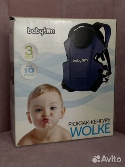 Рюкзак переноска кенгуру babyton