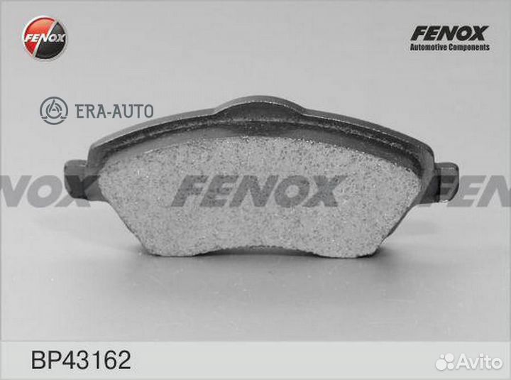 Fenox BP43162 Колодки тормозные дисковые передние