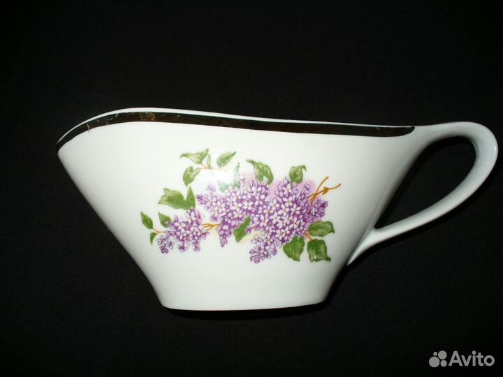 Новый советский большой столовый фарфоровый набор