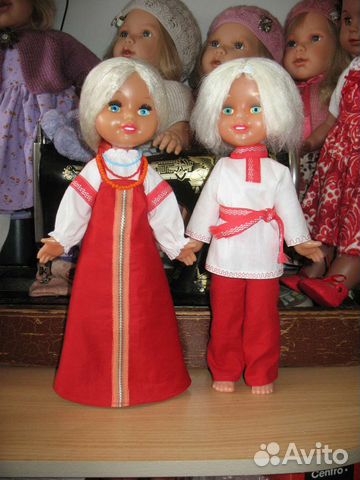 Винтажные куклы. Много