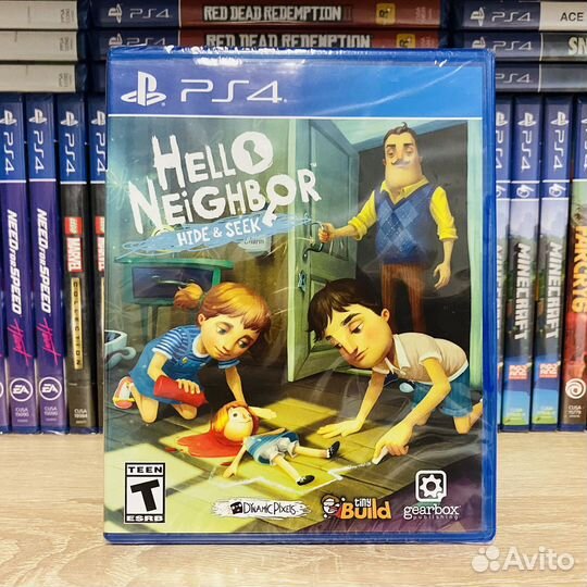 Новый - Hello neighbor hide and seek ps4