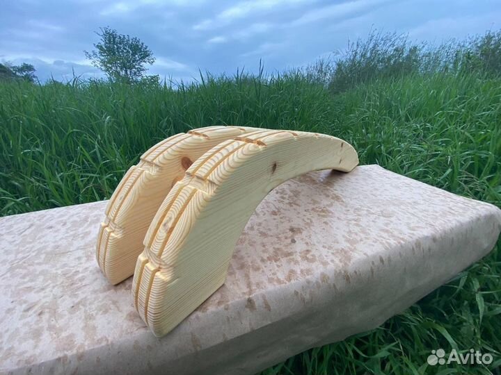 Массажер для спины деревянный