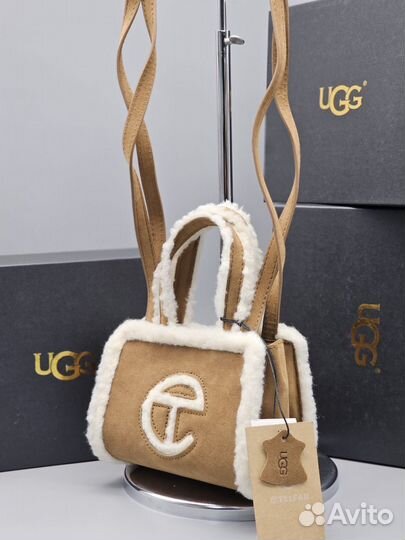 Сумка женская UGG с мехом