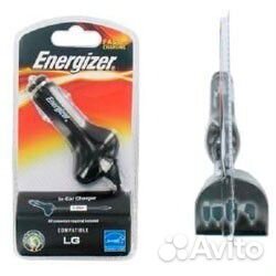 Зарядное устройство авто energizer microUSB