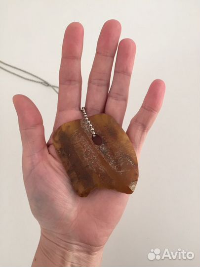 Янтарь Кулон с янтарем винтажный