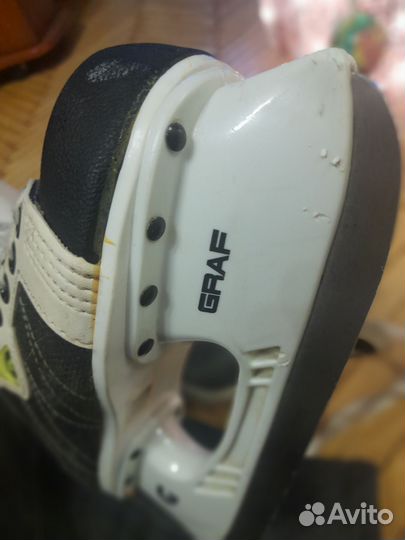 Коньки хоккейные Graf 37р