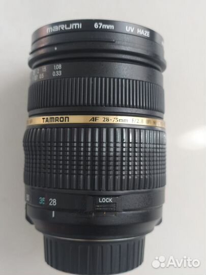 Объектив Tamron 28-75 1:2.8 Nikon LD XR DI SP A09
