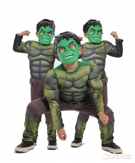 Костюм Халка. Новый. На 6 лет