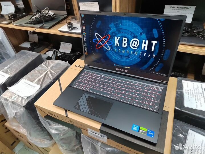 Новый игровой ноутбук Core i5 12500H + RTX 4050