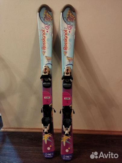 Горные лыжи детские Rossignol 100см