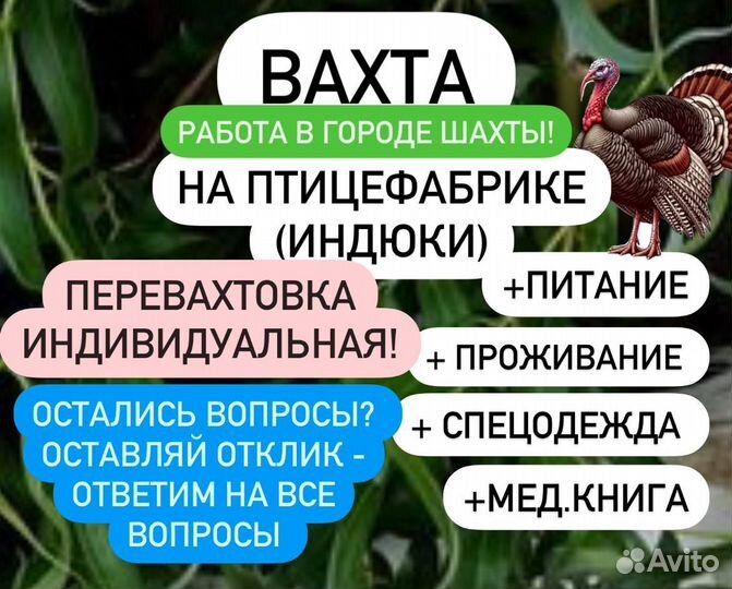 Стикеровщик вахта птицефабрика без опыта в Шахты