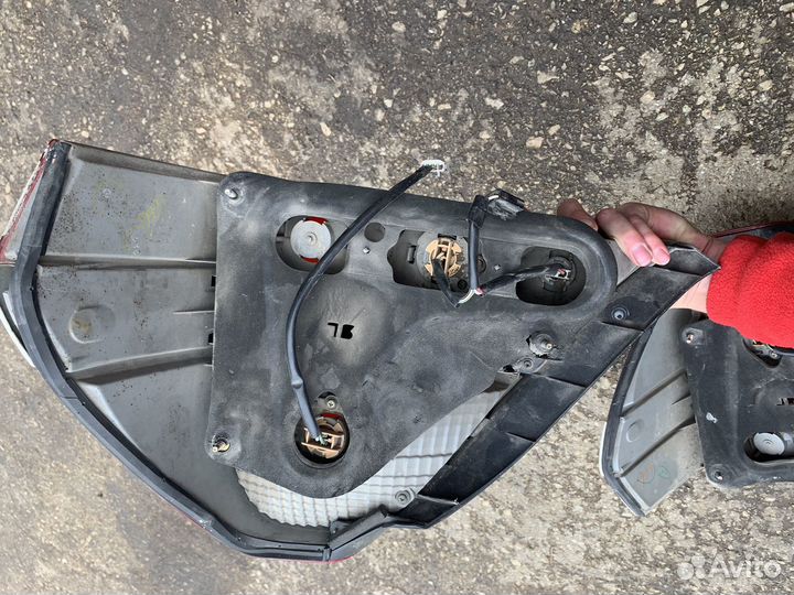 Передняя и задняя оптика на toyota mark 2