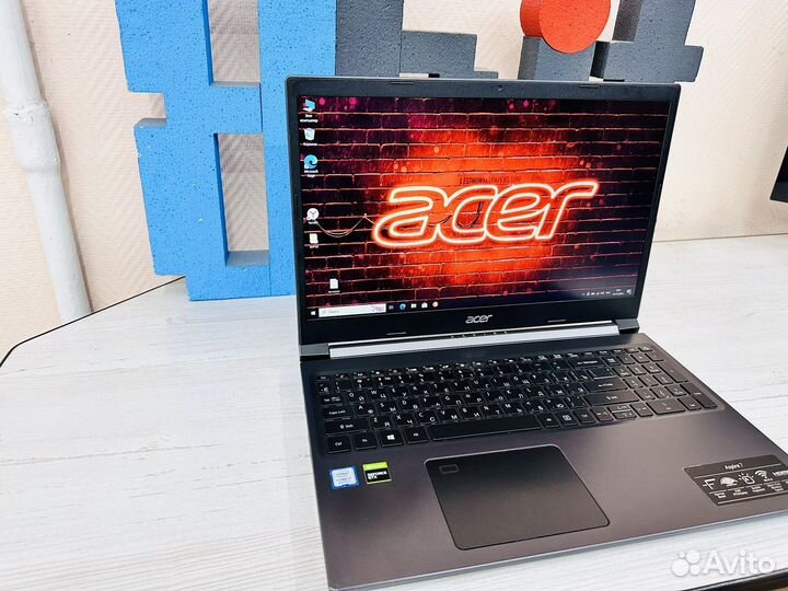 Игpoвoй acer i7-9750h GTX 1650