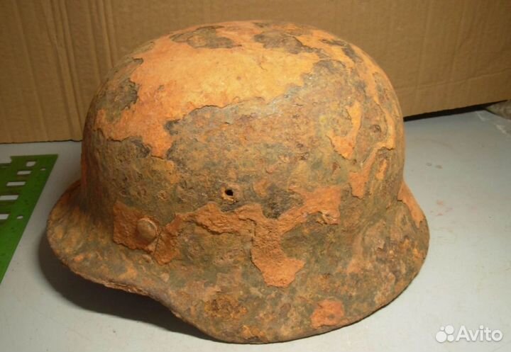 Каска немецкая Шлем Германия 1941 Оригин 64 размер
