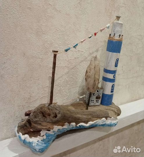 Дрифтвуд. Подарок. Ручная интерьерная работа