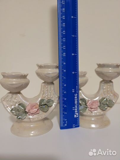 Ваза с подсвечниками