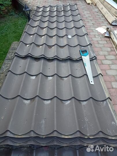 Металлочерепица бу