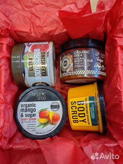 Подарочные наборы скраб для тела