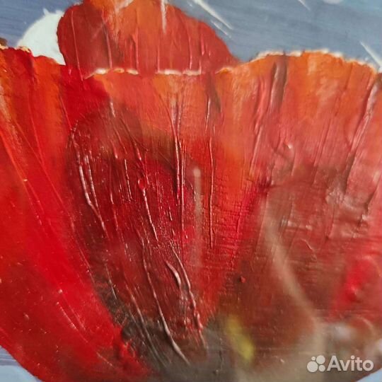 Картина акрилом в раме