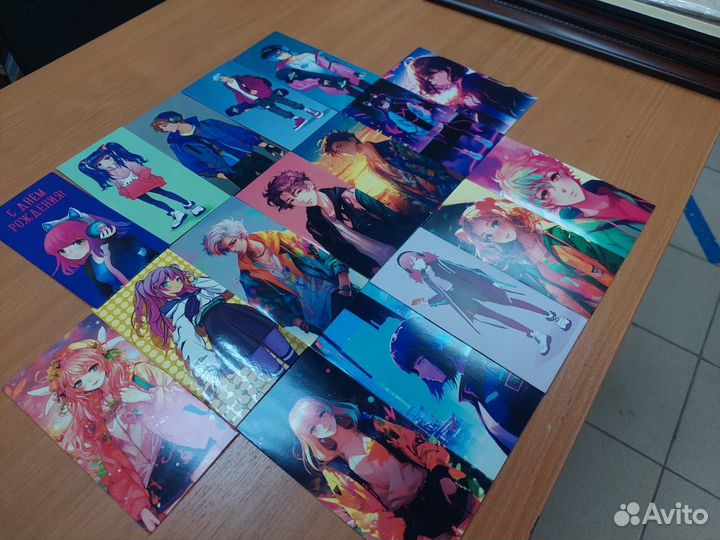 Открытки, конверты Аминэ