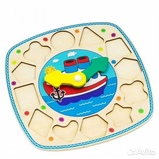 Бизиборд Часики 