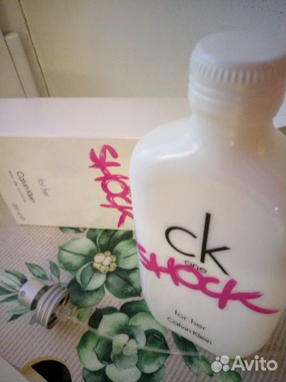 Оригинал. 200мл.Calvin Klein One Shock For Her.New