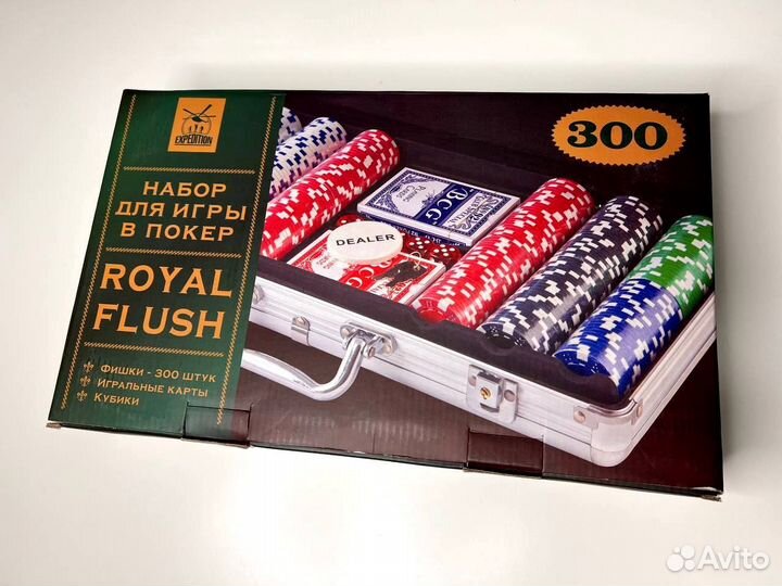 Набор для покера Royal Flush 300