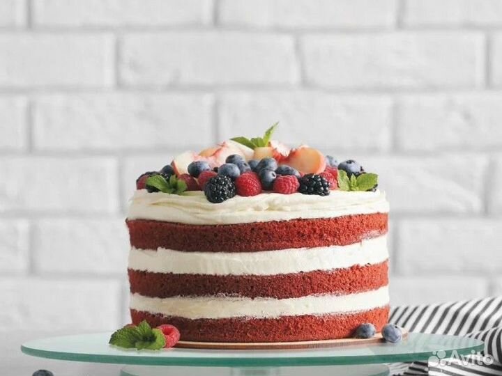 Тортовница вращающаяся стекло