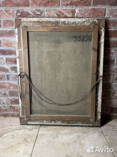 Ленин В. И. Портрет, холст, масло