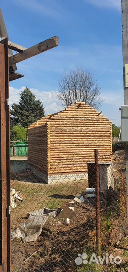 Кругляк зимний сруб дома бани оцб Профбрус