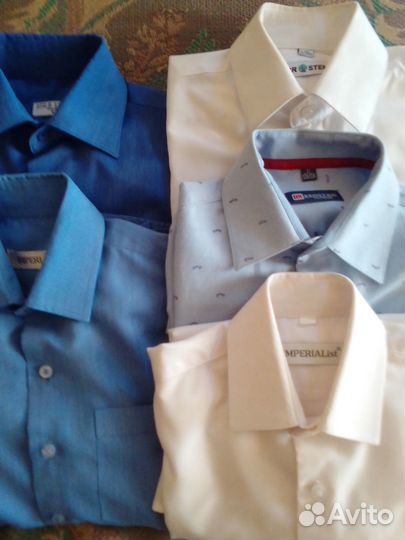 Рубашки на мальчика 122 128
