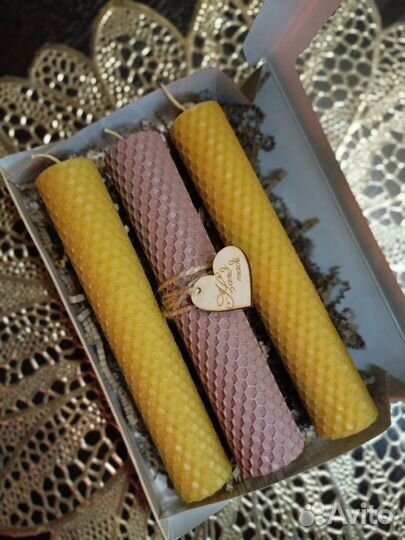 Свечи из пчелиного воска