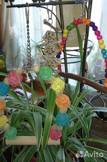 Игрушки для попугаев