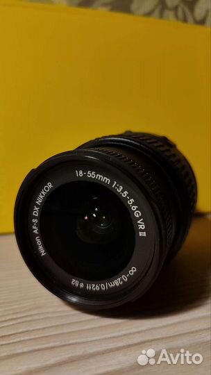 Объектив Nikkor 18-55mm