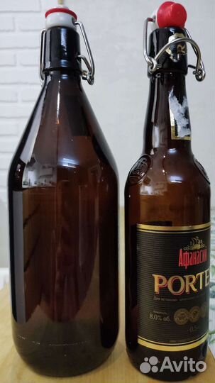 Бутылки с бугельной крышкой