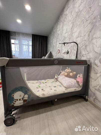 Манеж кровать