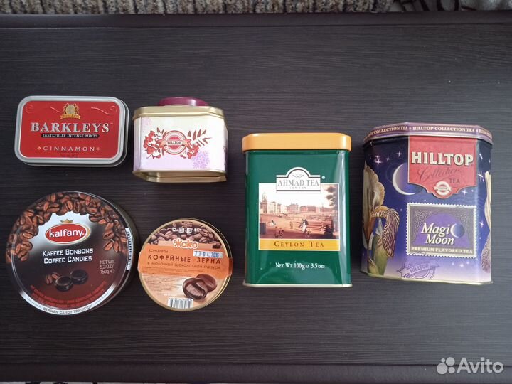 Баночки жестяные металлические