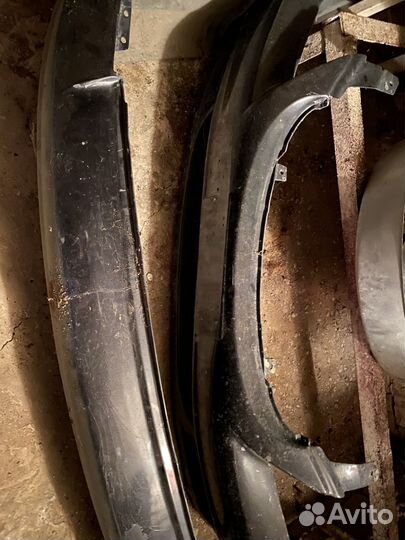 Бампер на hyundai accent