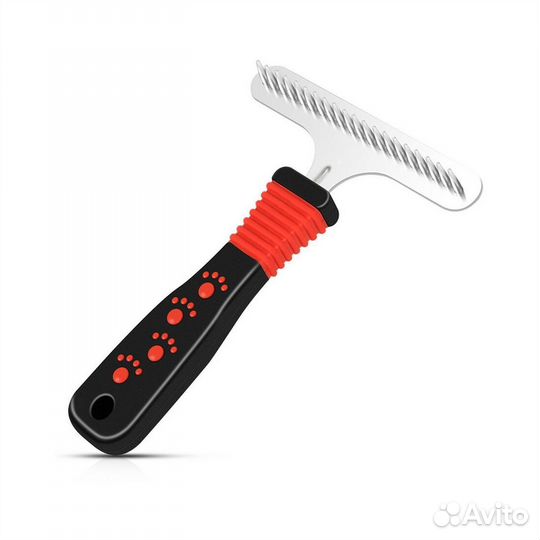 Расчёска-грабли для собак, 20 зубцов